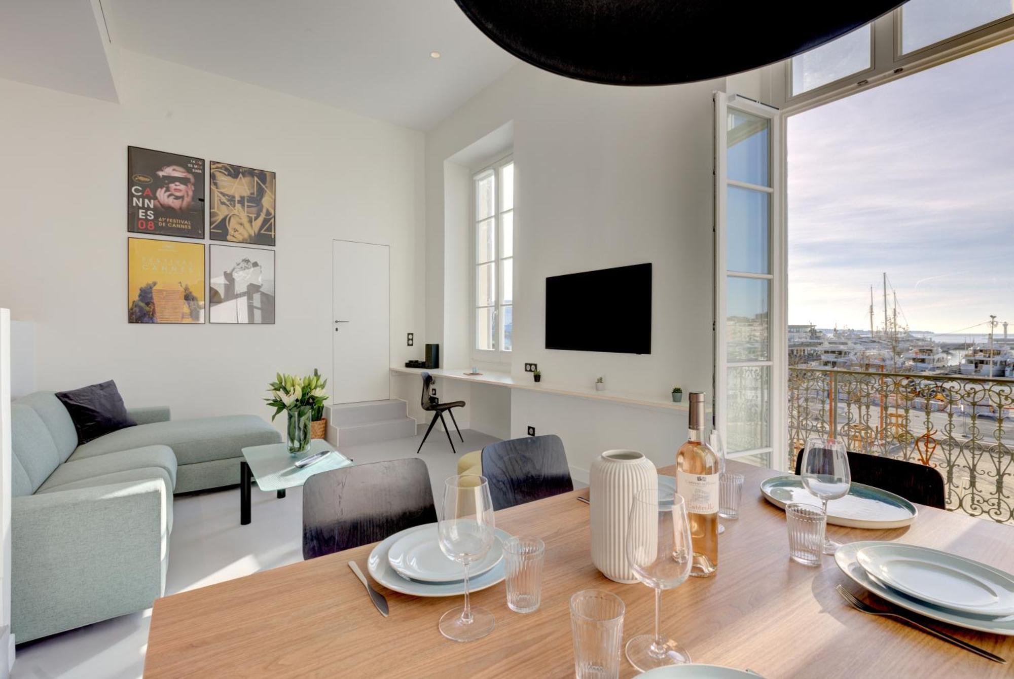 Immogroom - Appartements Luxueux - 2Min Du Palais - Vue Mer - Clim Канны Экстерьер фото