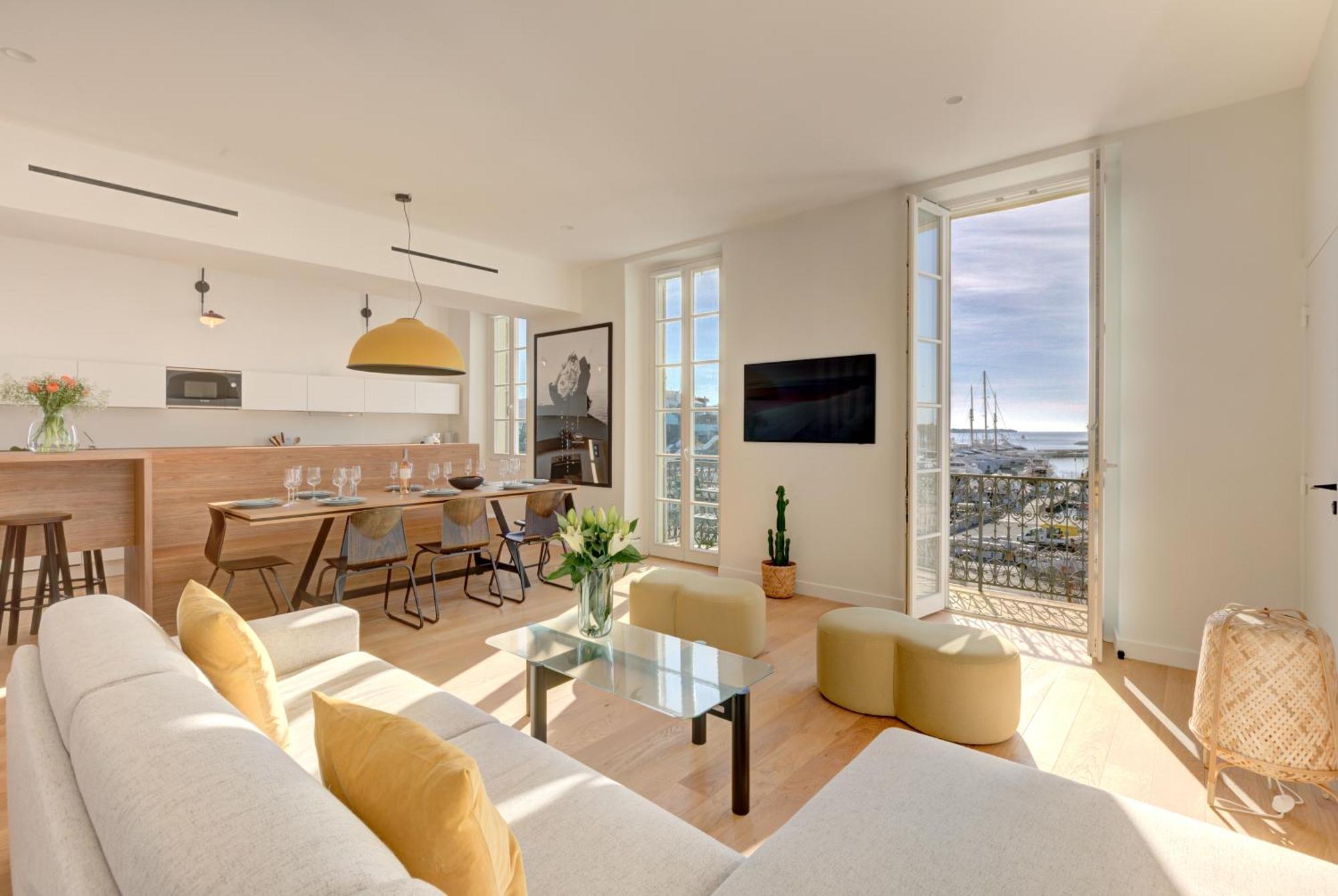 Immogroom - Appartements Luxueux - 2Min Du Palais - Vue Mer - Clim Канны Экстерьер фото